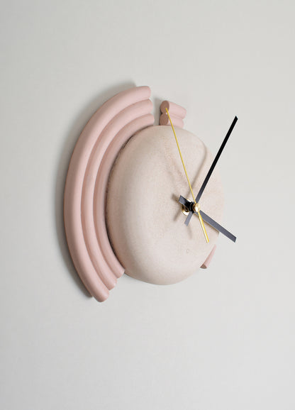 Tell Me Time, Clock 7 - A unique ceramic wall clock